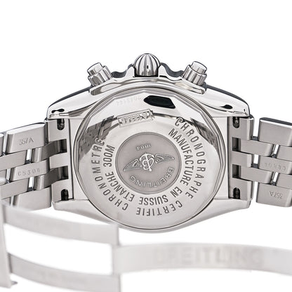 Breitling Stainless Steel Diamond Mother of Pearl 44mm Chronomat Automatic Watch A13356 4 of 4