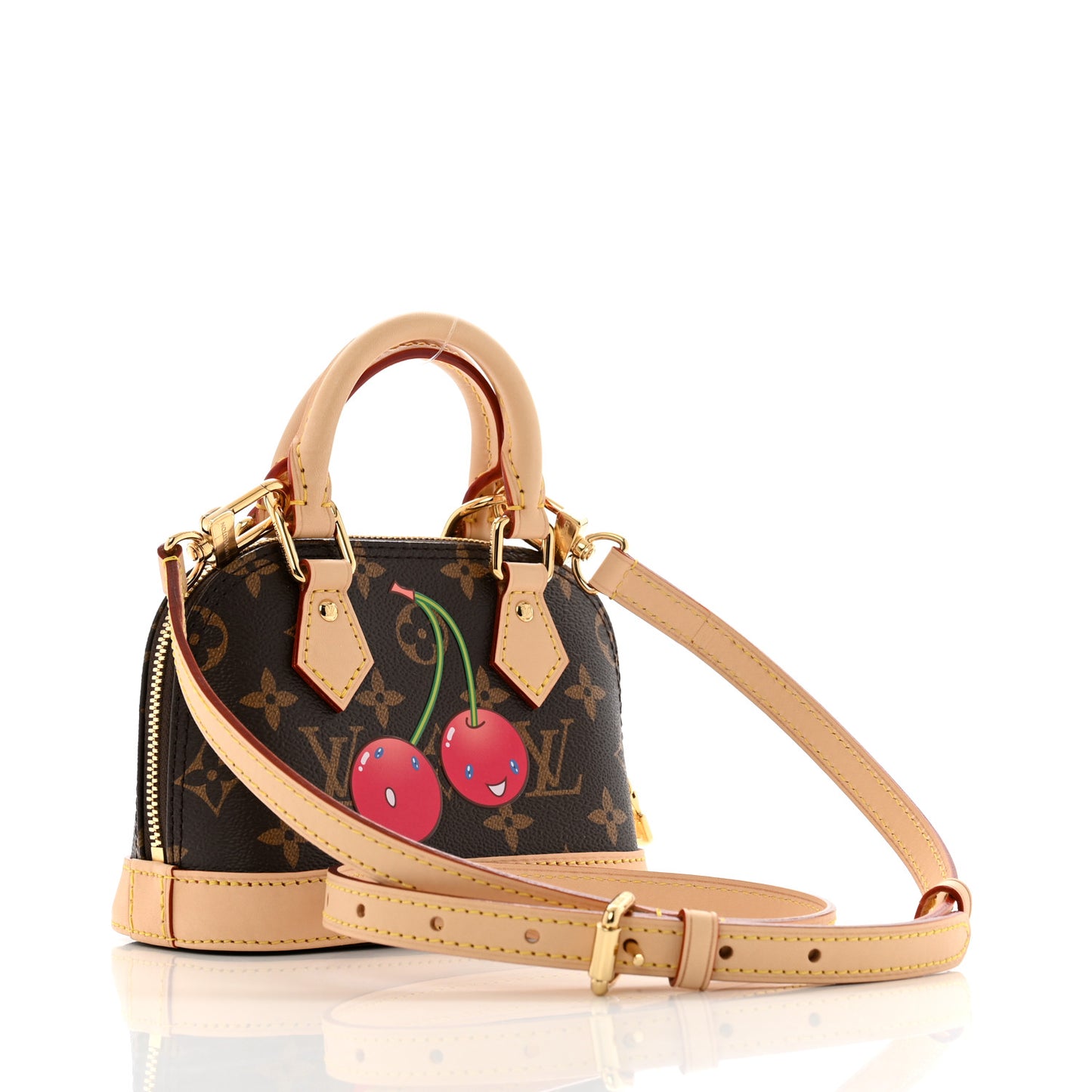 LV X TM Monogram Cerises Nano Alma