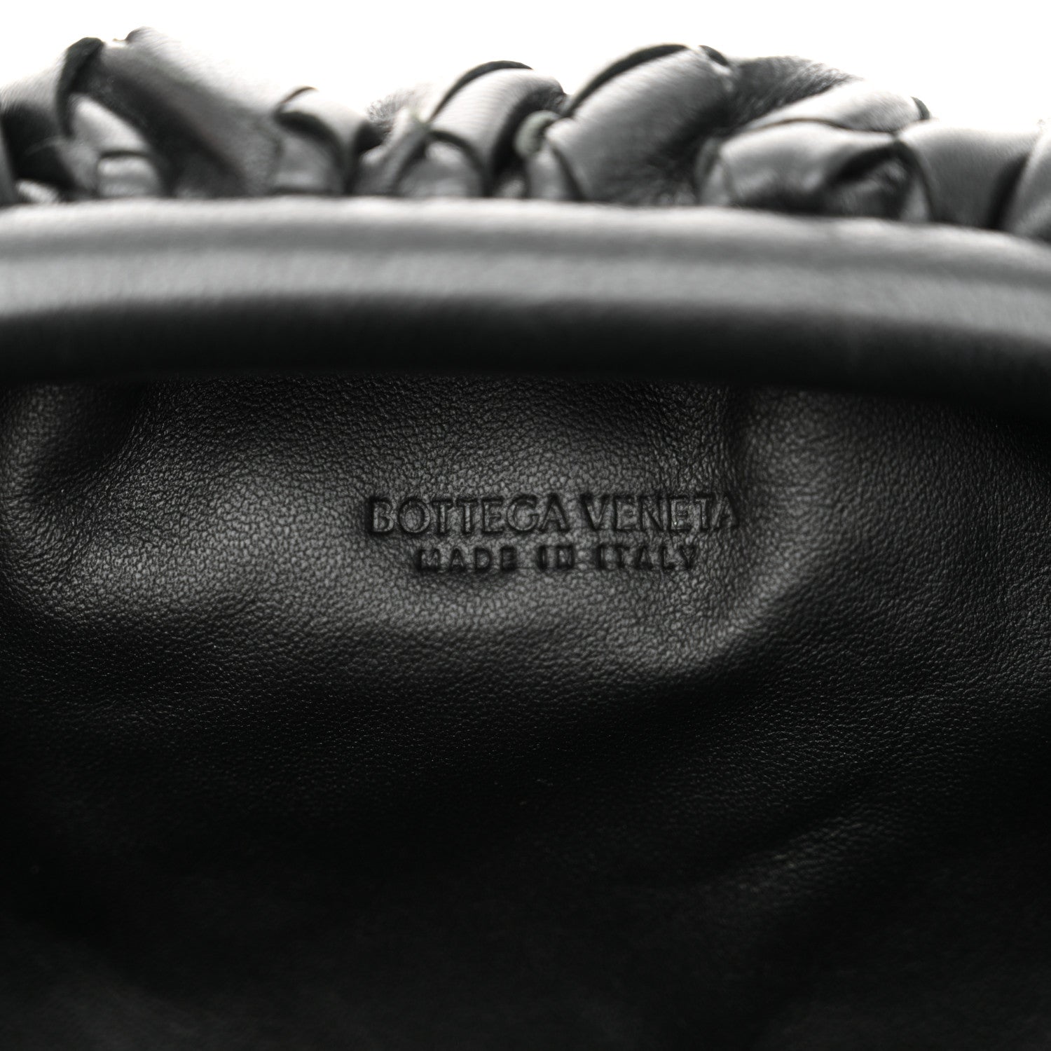 Bottega Veneta Nappa Intrecciato The Mini Pouch Black 6 of 10