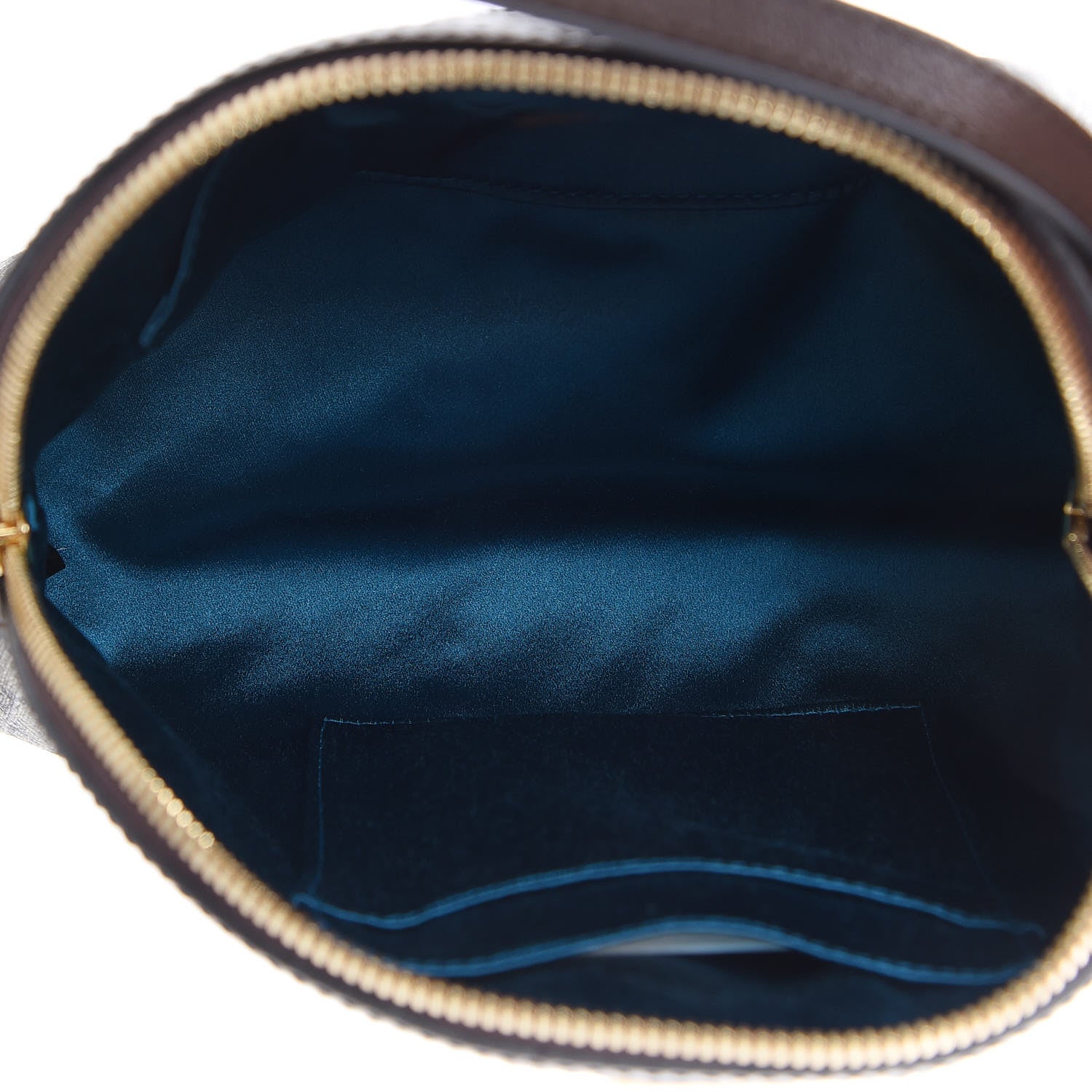 Gucci GG Supreme Monogram Textured Dollar Calfskin Web Small Ophidia Dome Shoulder Bag Beige Ebony New Acero 5 of 9