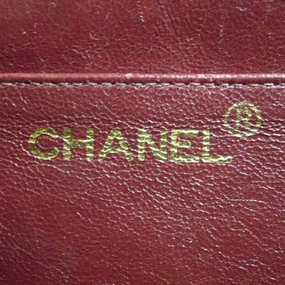Lambskin Jumbo Flap Black