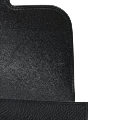 Hermes Epsom Constance Compact Passant Wallet Black 7 of 8