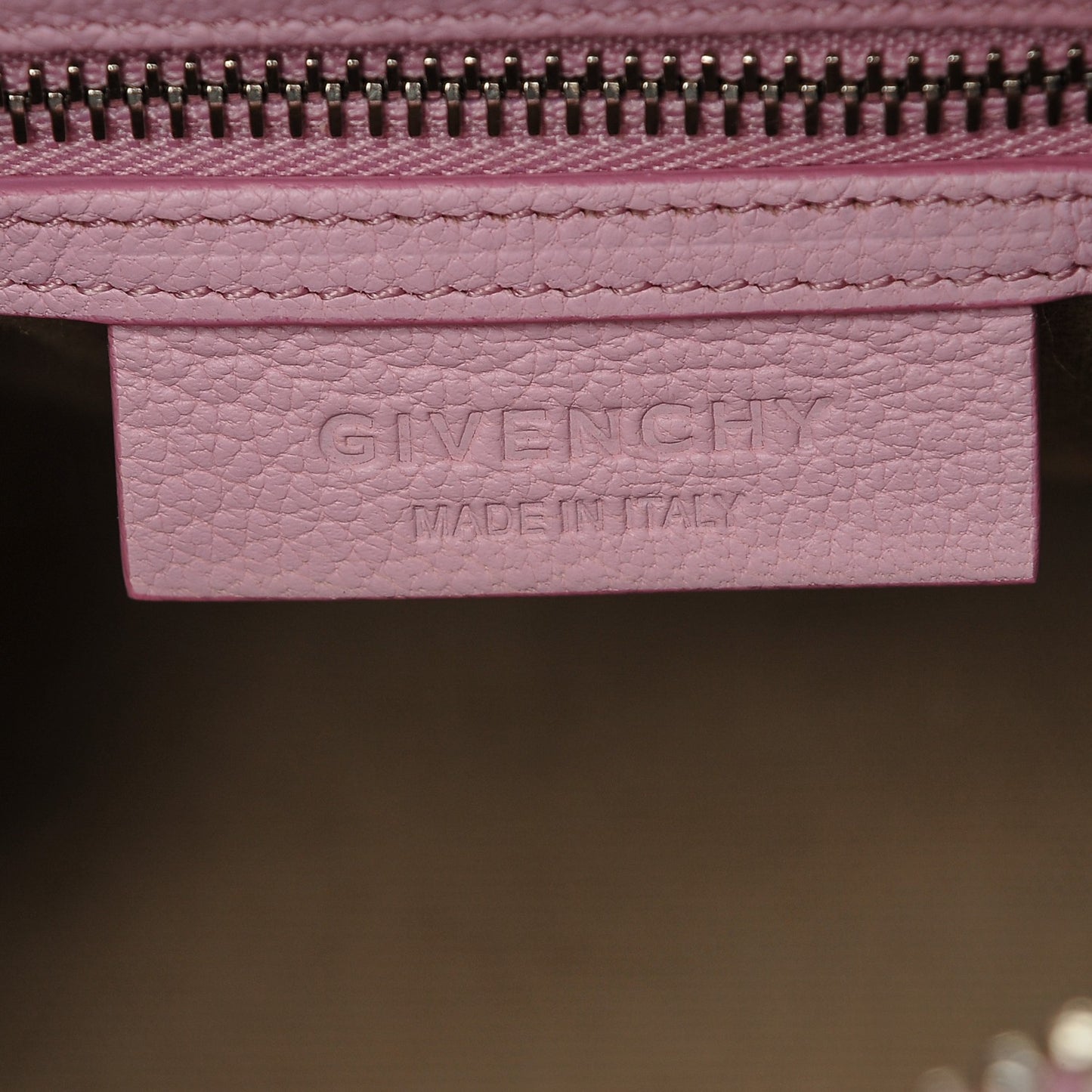 Sugar Goatskin Mini Antigona Bright Pink