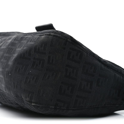 Fendi Zucchino Baguette Black 10 of 11