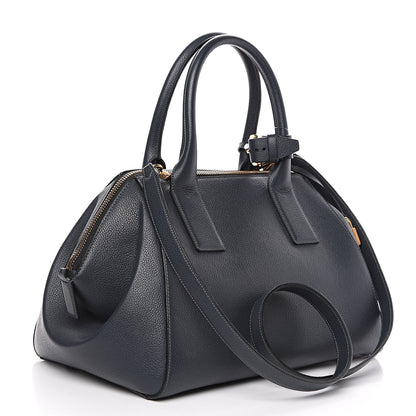 Marc Jacobs Textured Calfskin Medium Incognito Satchel Navy 2 of 7