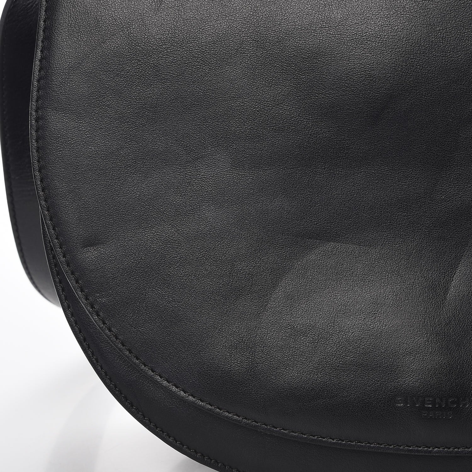 Givenchy Calfskin Infinity Saddle Bag Black 9 of 11