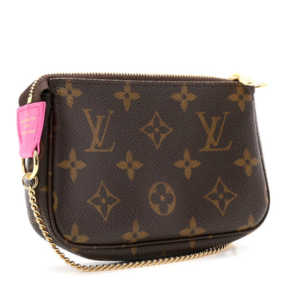 Louis Vuitton Monogram 2022 Christmas Animation Seoul Mini Pochette Accessories Fuchsia 3 of 7