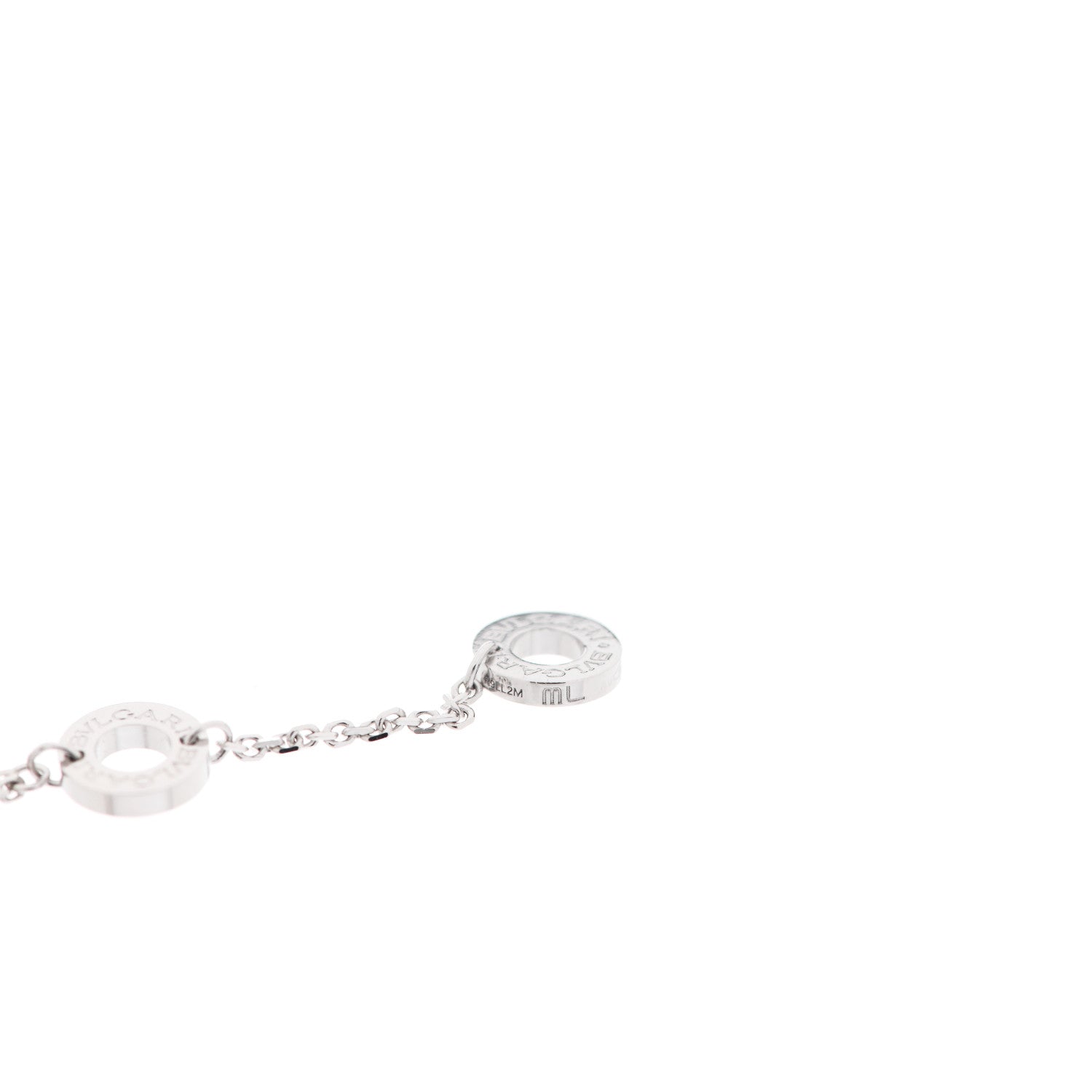 Bulgari 18K White Gold Diamond Divas' Dream Bracelet ML 4 of 7
