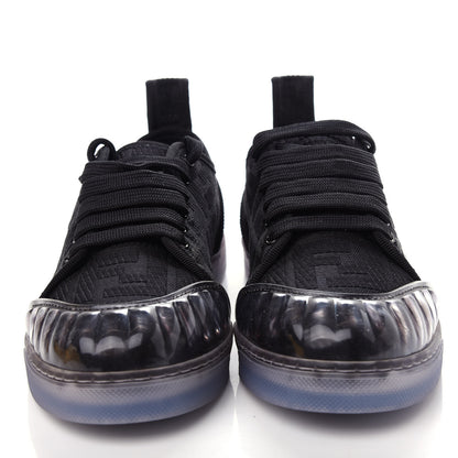 Fendi Corda FF Promenade Low Top Sneakers 37.5 Black 5 of 11
