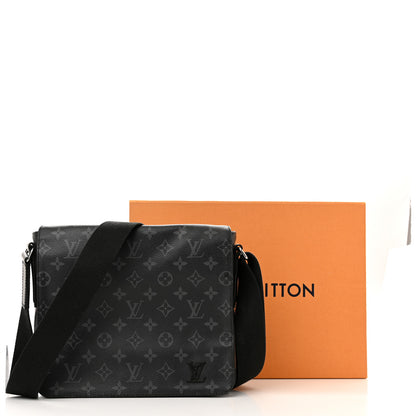 Louis Vuitton Monogram Eclipse District PM Black 14 of 14