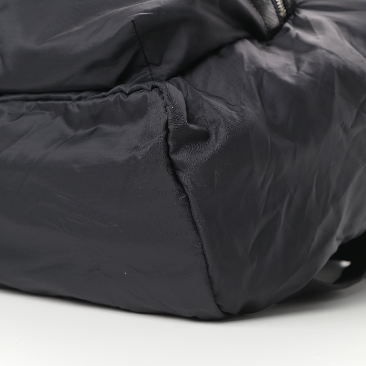 Saint Laurent Nylon City Fold Up Backpack Belt Bag Black 14 of 16