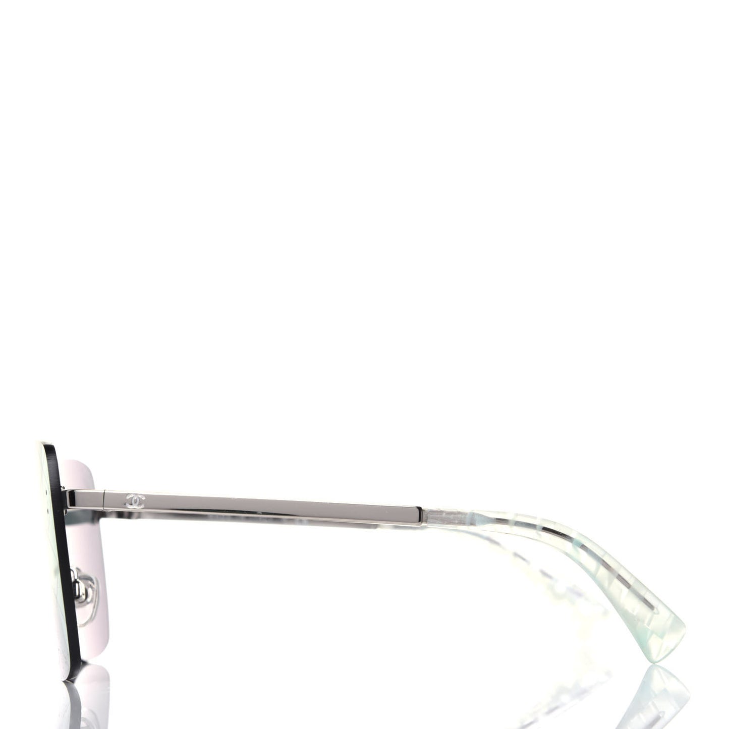 Shield Runway Sunglasses 4215 Silver Purple