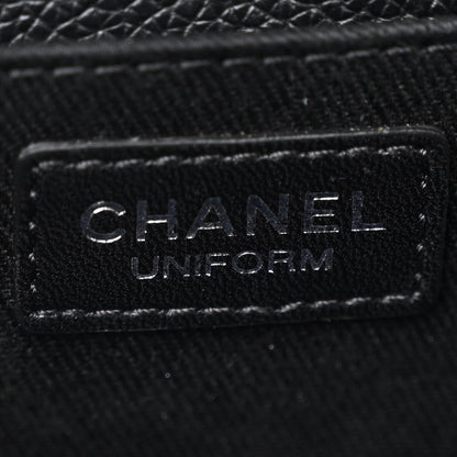 Chanel Grained Calfskin Quilted 2.55 Reissue Flap Belt Bag Clutch  Black 6 of 11
