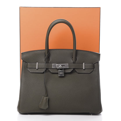 Hermes Togo Birkin 30 Vert Maquis 11 of 11