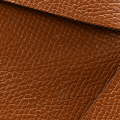 Hermes Epsom Calvi Card Case Gold 8 of 8