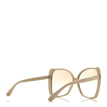 Gucci Acetate Oversize Square Frame GG0471S Sunglasses Light Beige 4 of 8