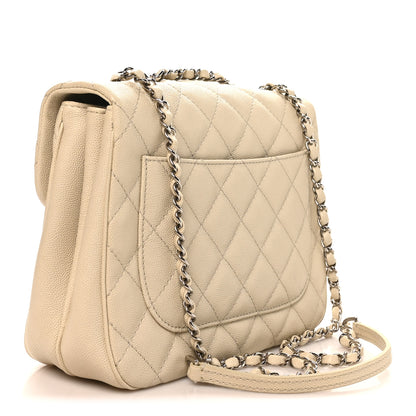 Chanel Caviar Quilted Medium Urban Companion Flap Ivory 3 of 10