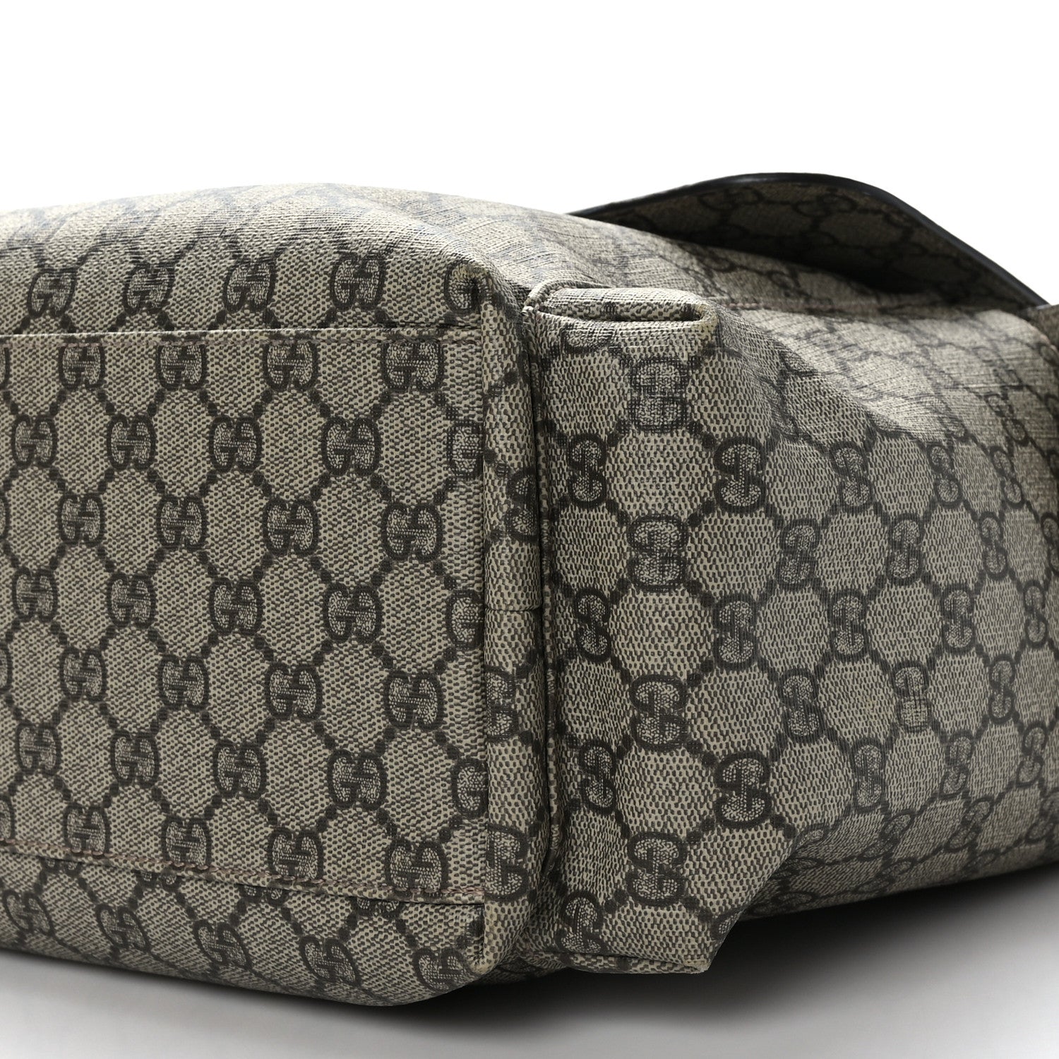 Gucci GG Plus Monogram Messenger Diaper Bag Dark Brown 9 of 9
