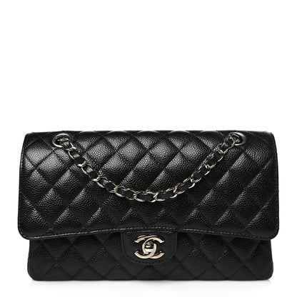 Chanel Caviar Quilted Medium Double Flap Black 1 of 10