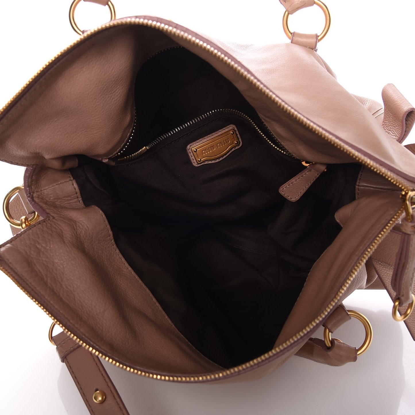Vitello Medium Bow Bag Mughetto