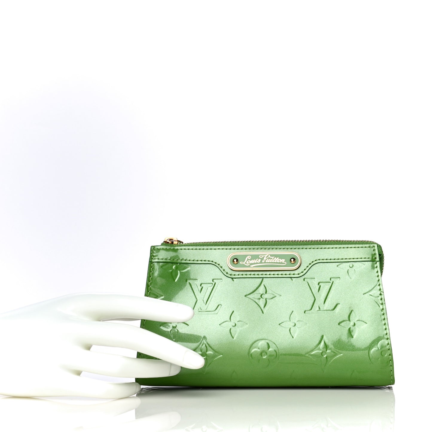 Vernis Trousse Cosmetic Pouch Vert Tonic
