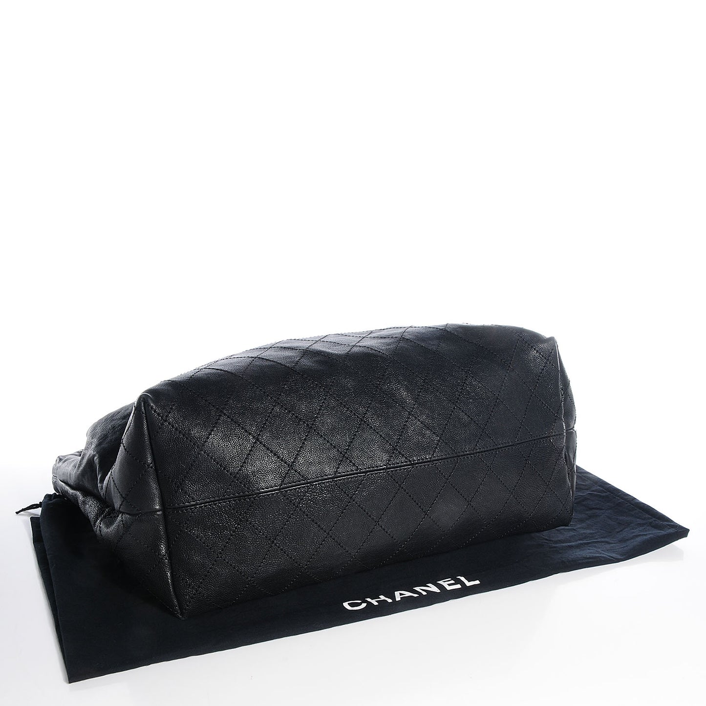 Calfskin Large Coco Cabas Black