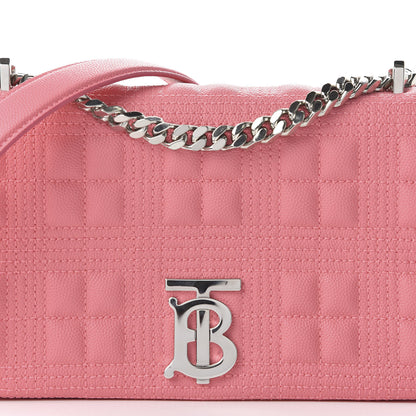 Burberry Lambskin Quilted Small Lola Bag Candy Floss 11 of 11
