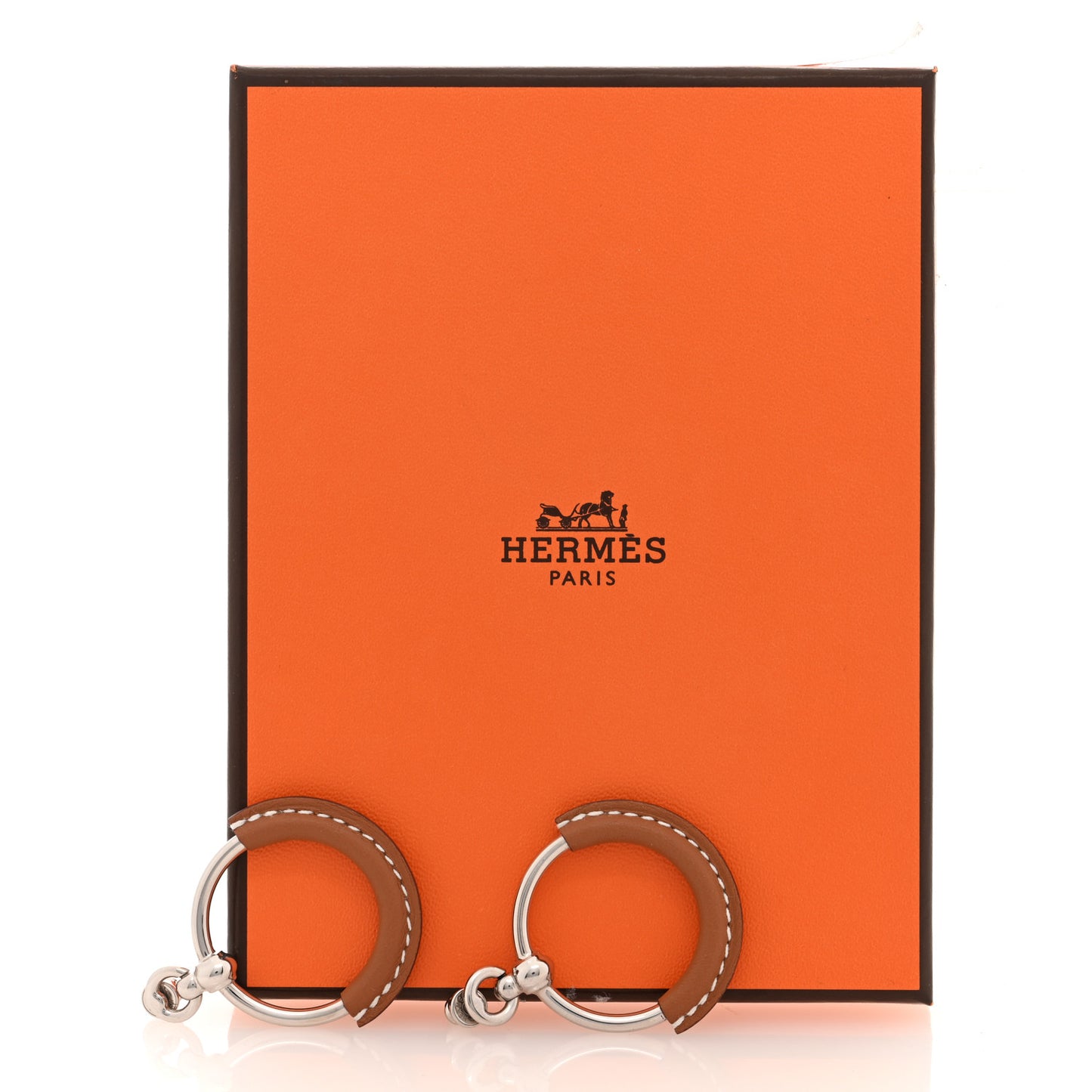 Barenia Loop Earrings Fauve