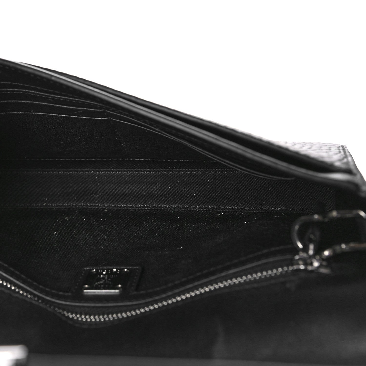 MCM Visetos Millie Wallet On Chain Black 5 of 9