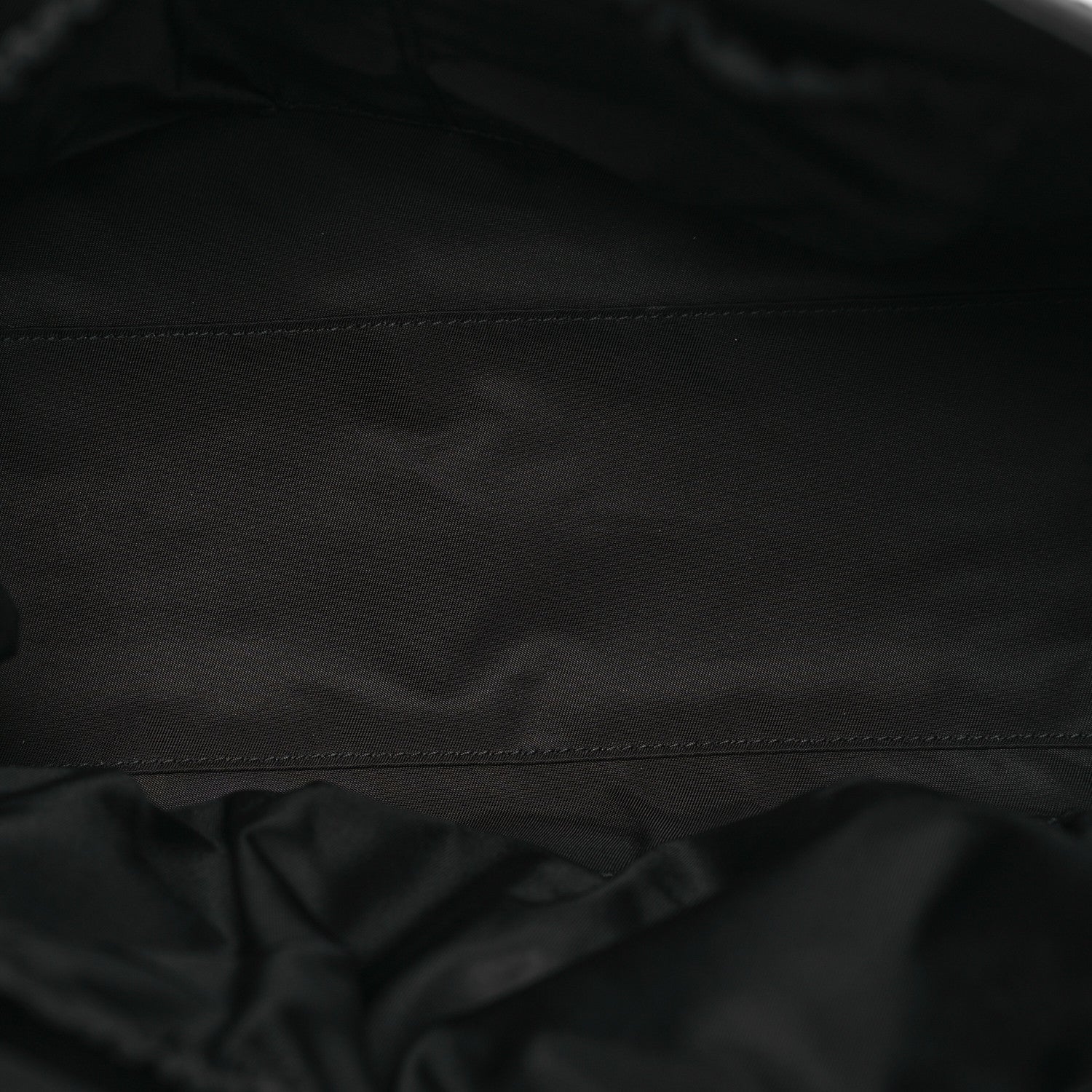 Gucci GG Supreme Monogram Web Messenger Diaper Bag Black Grey 5 of 17