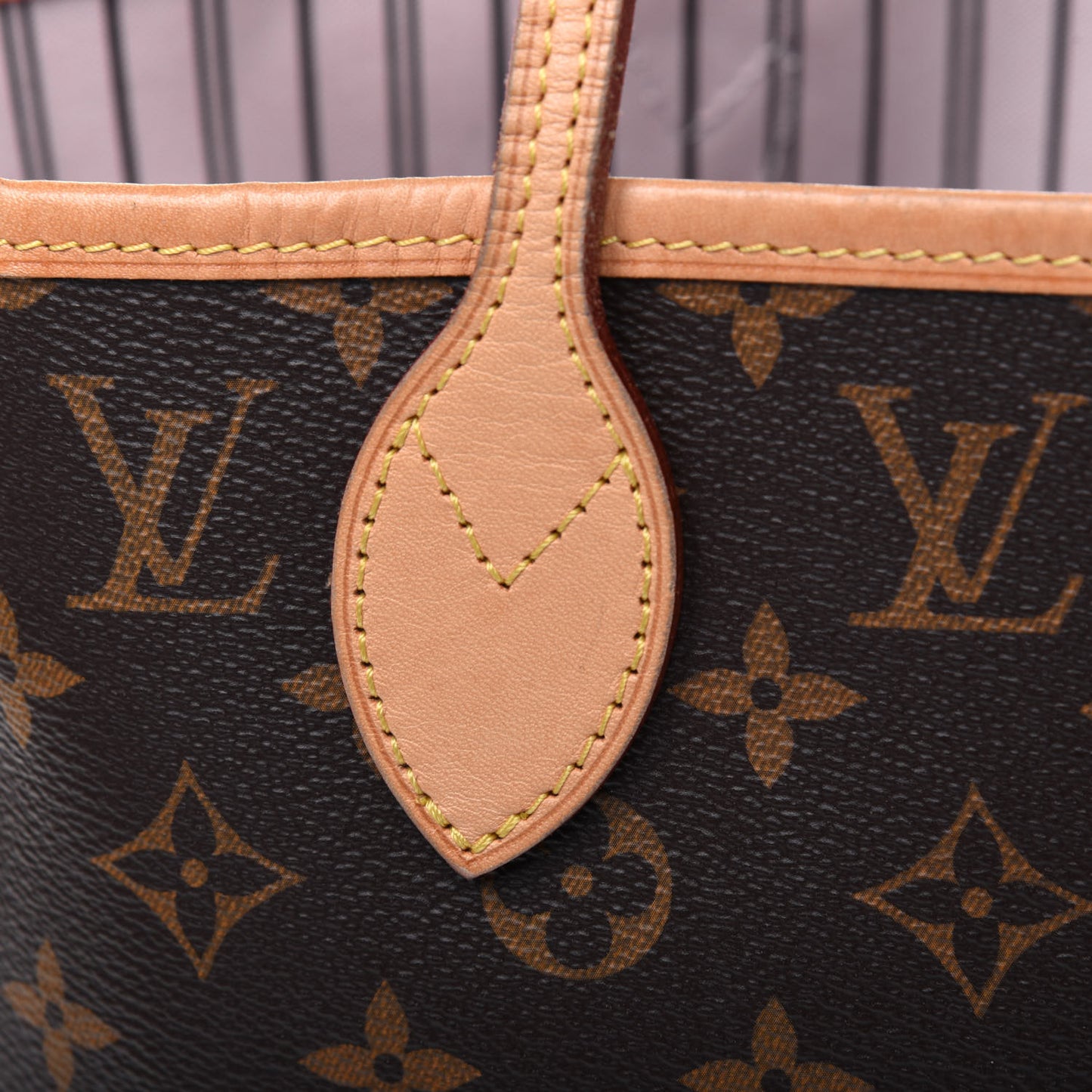 Monogram Neo Neverfull MM Rose Ballerine