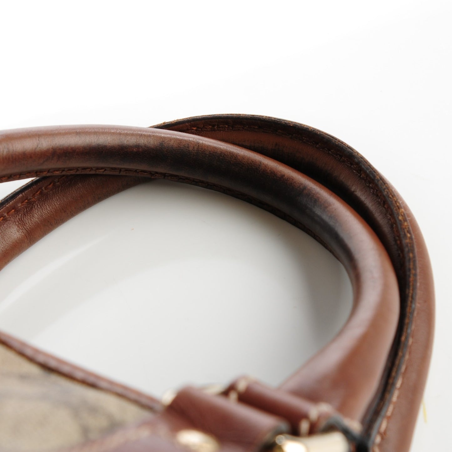 GG Plus Monogram Medium Joy Boston Brown