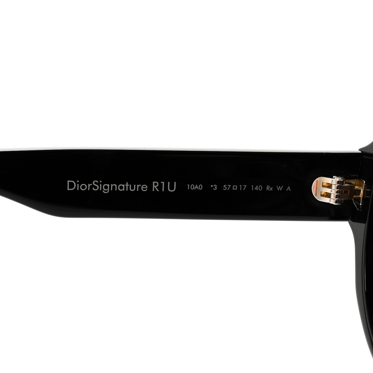 Christian Dior Diorsignature R1U Round Sunglasses Black 5 of 9
