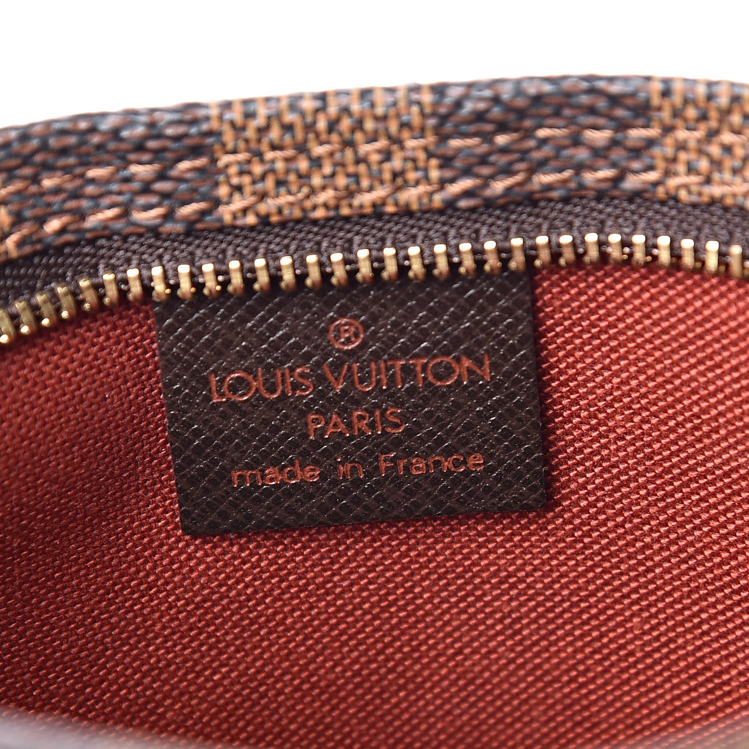 Louis Vuitton Damier Ebene Trousse Make Up Bag Pochette 6 of 10