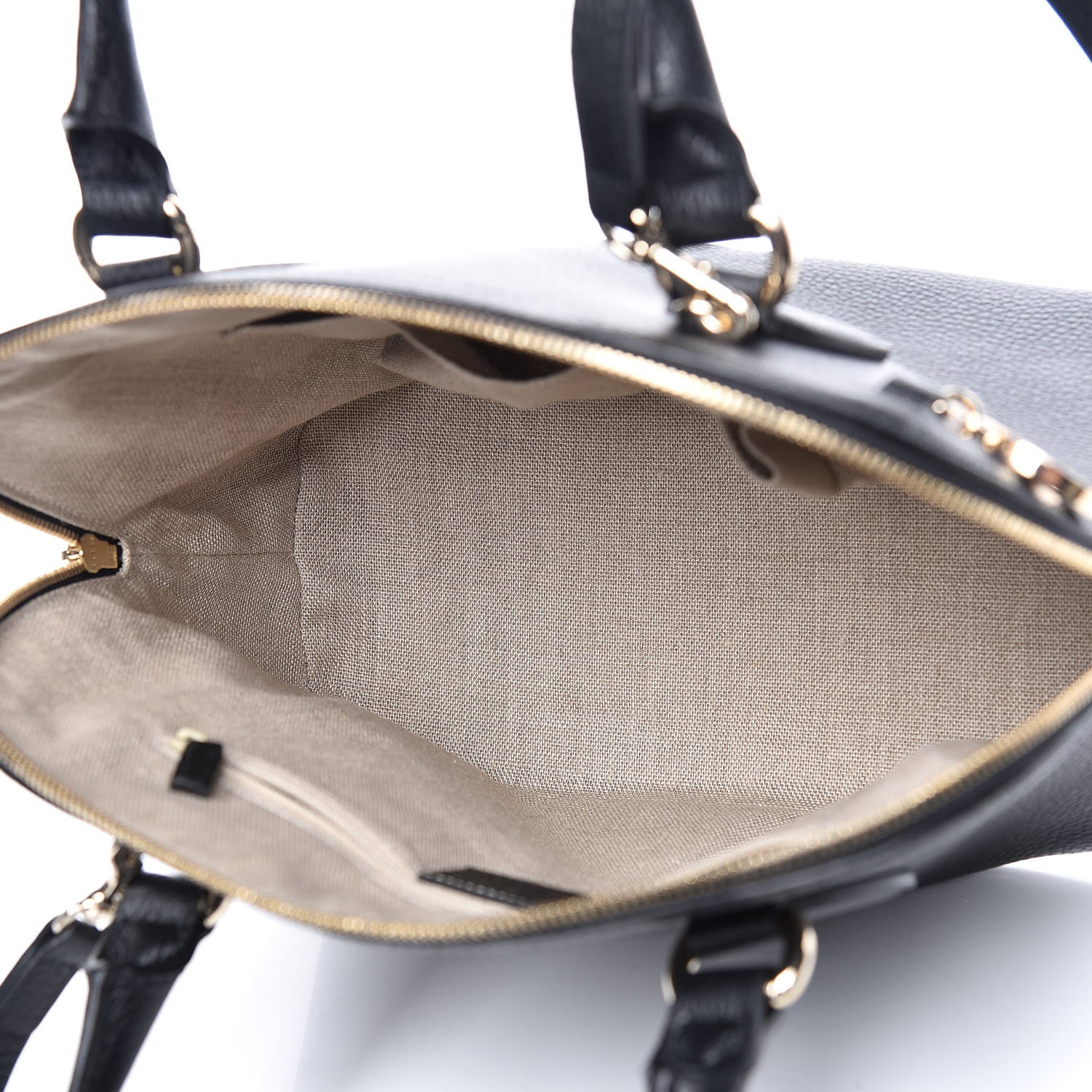 Gucci Dollar Calfskin Medium Dome Bag Black 6 of 14