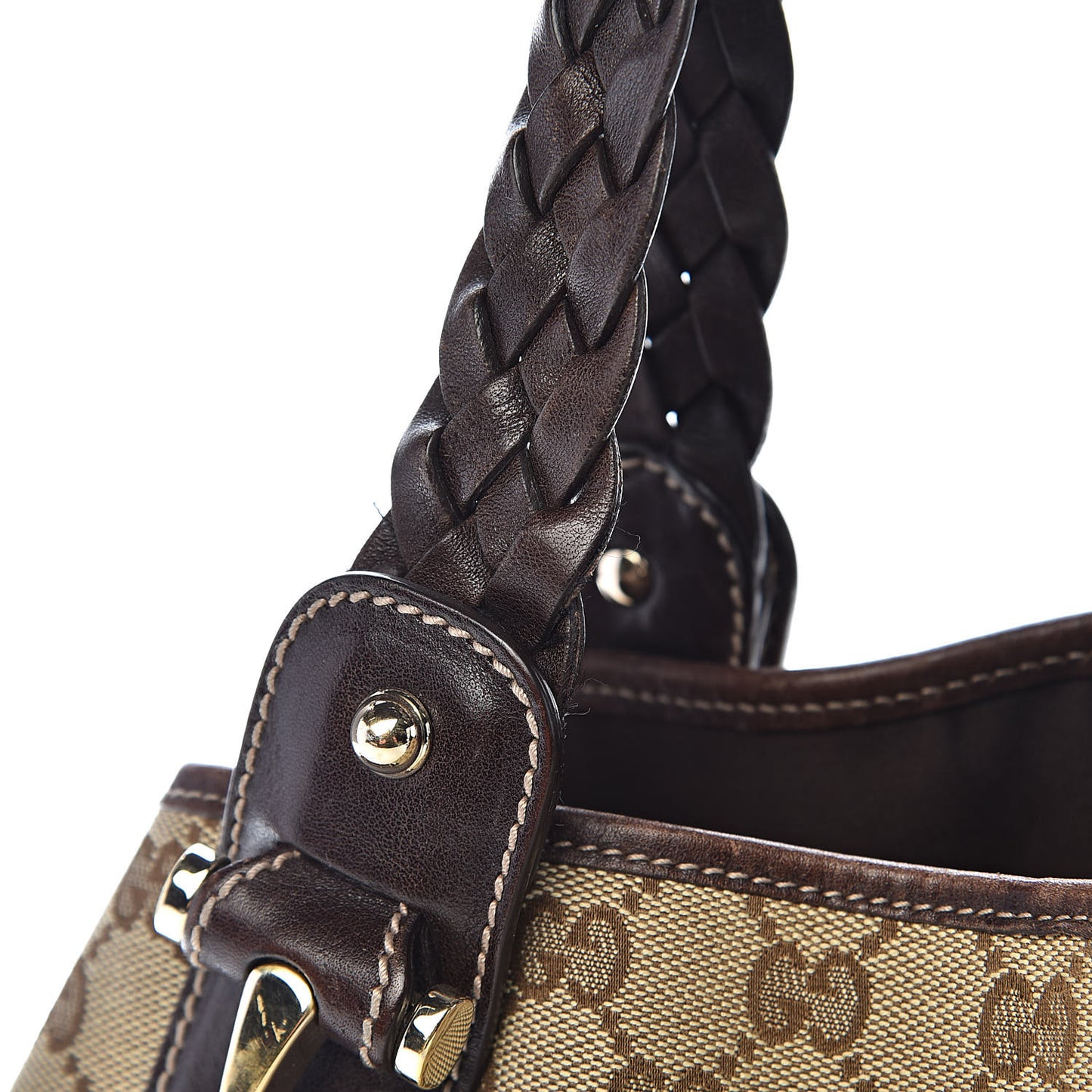 Monogram Small Pelham Shoulder Bag Dark Brown