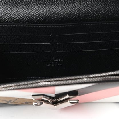 Louis Vuitton Epi Reverse Monogram Twist Chain Wallet Rose Ballerine 8 of 11