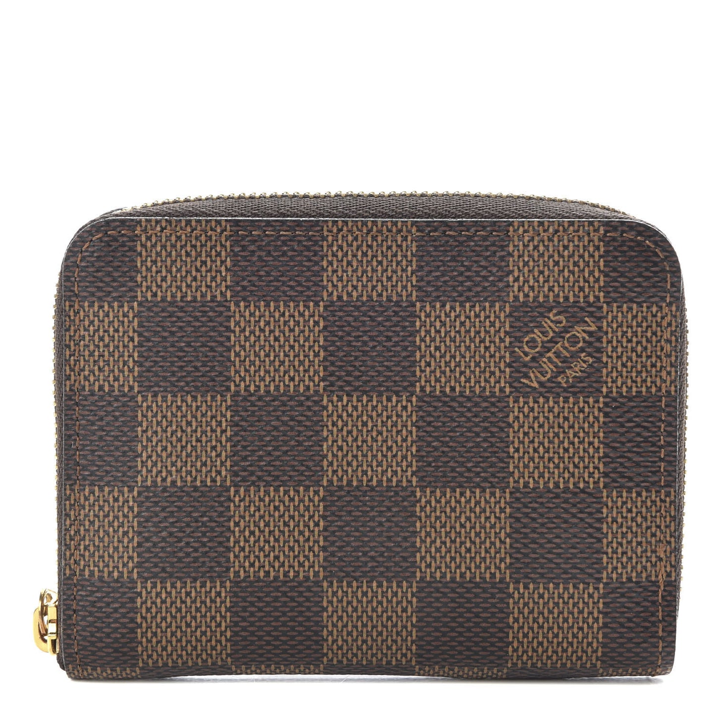 Damier Ebene Zippy Coin Purse