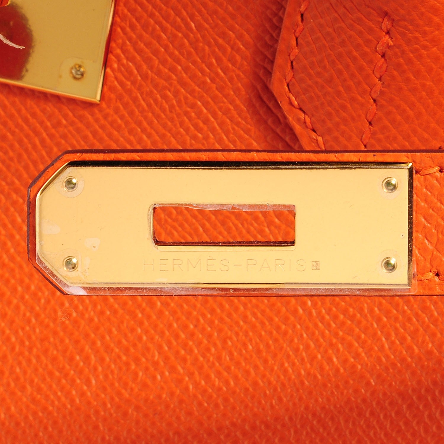 Hermes Epsom Birkin 35 Orange 15 of 28