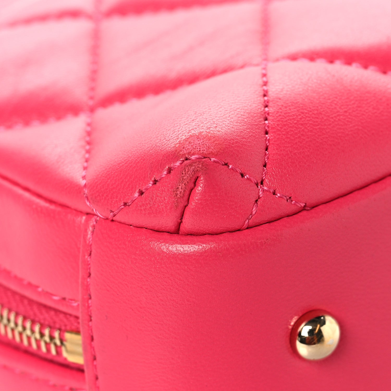 Chanel Lambskin Quilted Small Trendy CC Bowling Bag Pink 10 of 14