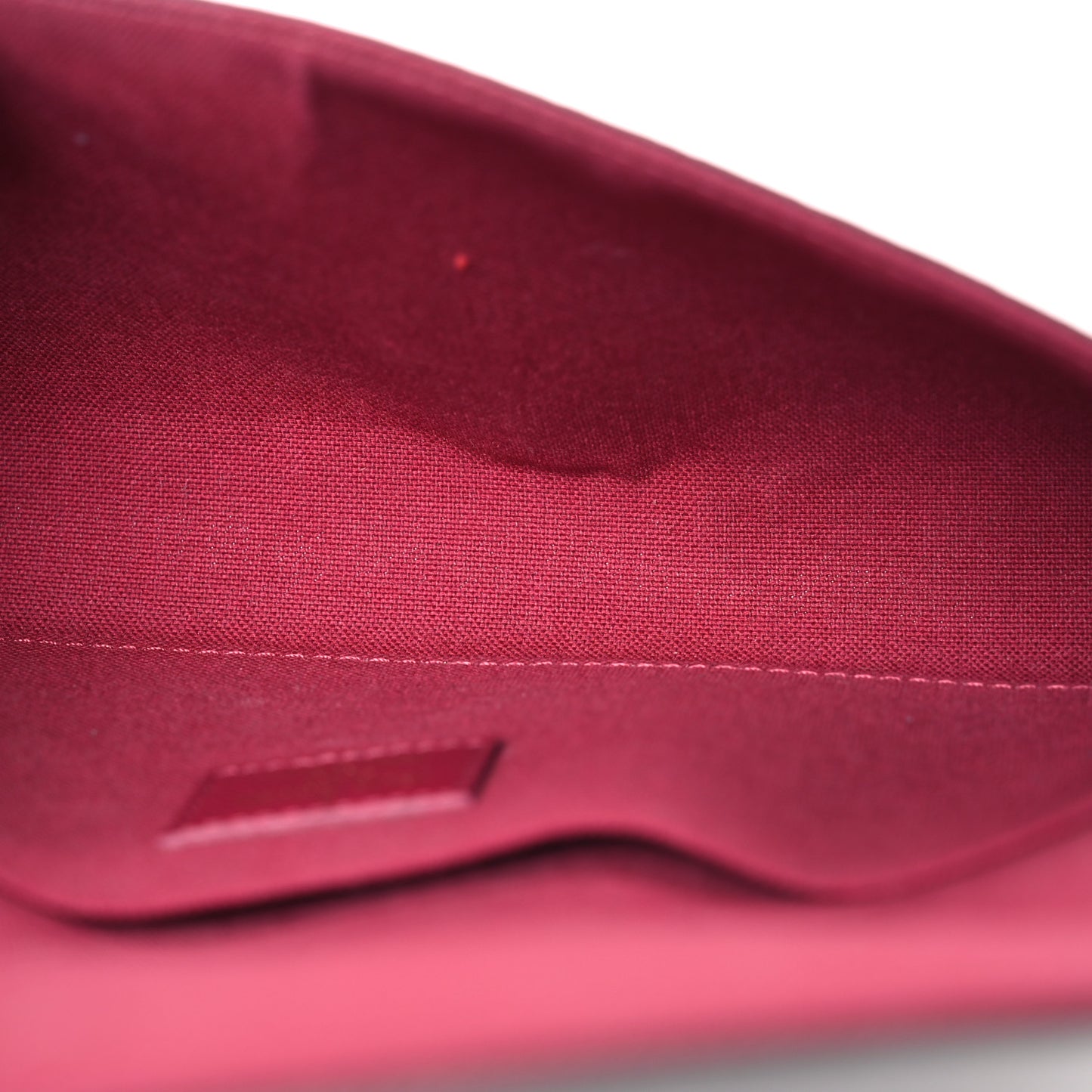 Monogram Pochette Felicie Chain Wallet Fuchsia