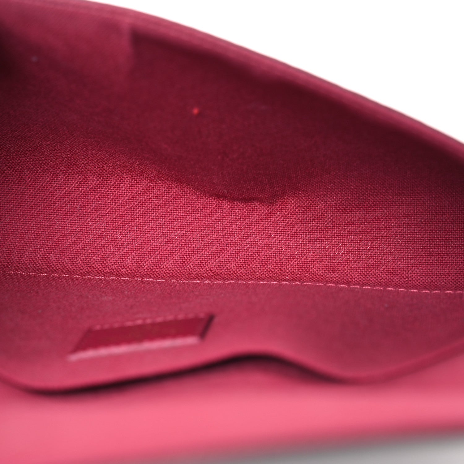 Louis Vuitton Monogram Pochette Felicie Chain Wallet Fuchsia 6 of 16