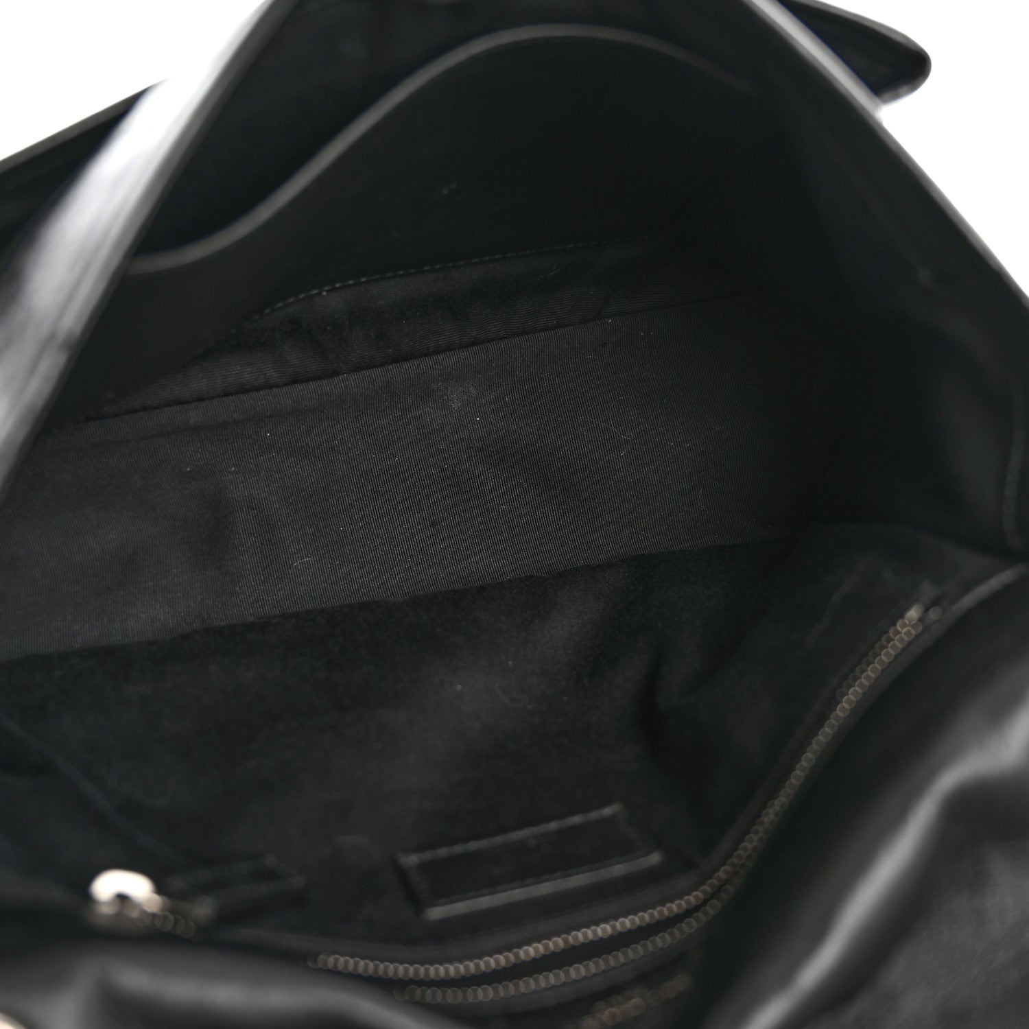 Saint Laurent Crinkled Calfskin Monogram Medium Niki Chain Satchel Black 5 of 13