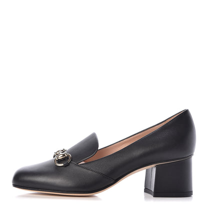 Gucci Calfskin Horsebit Loafer 37 Black 1 of 9