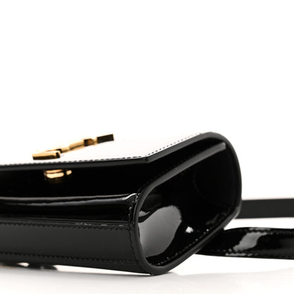 Saint Laurent Patent Monogram Kate Belt Bag Black 9 of 9