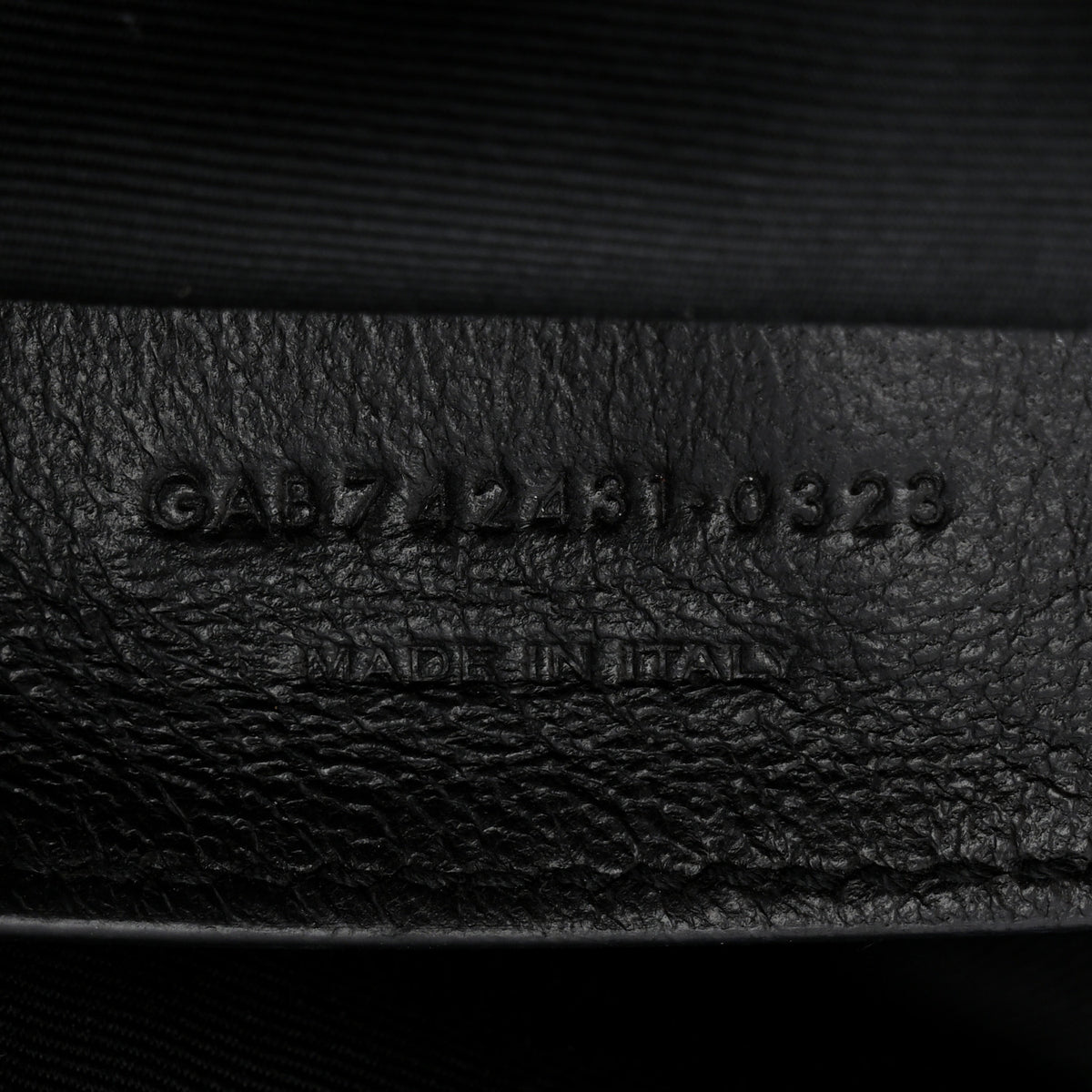 Lambskin Matelasse Monogram Large Jamie 4.3 Black