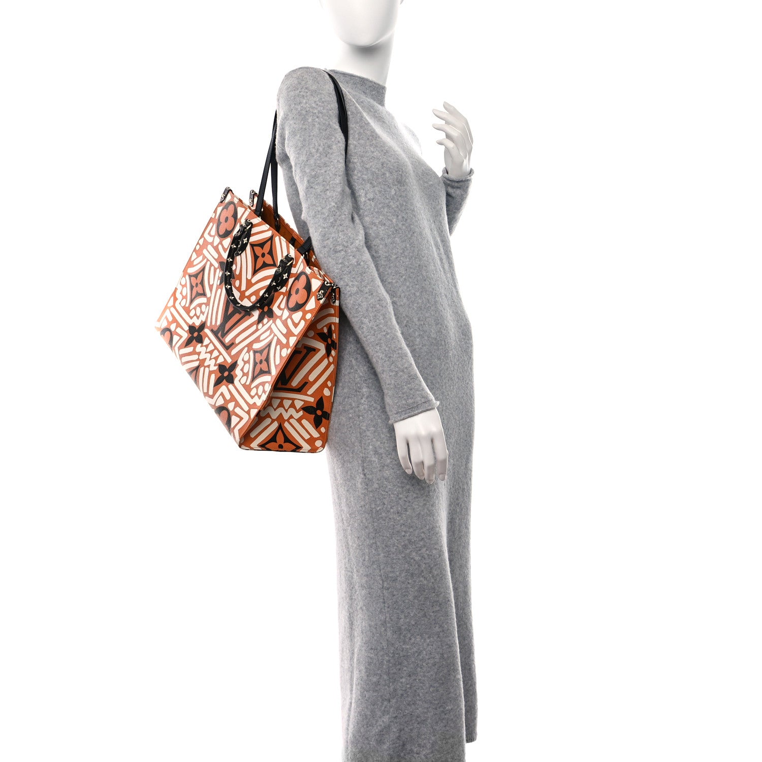 Louis Vuitton Monogram Giant Crafty Onthego GM Creme Caramel