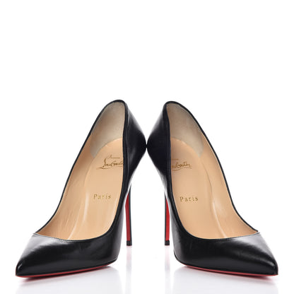 Christian Louboutin Shiny Nappa Pigalle Follies 100 Pumps 38 Black 6 of 16