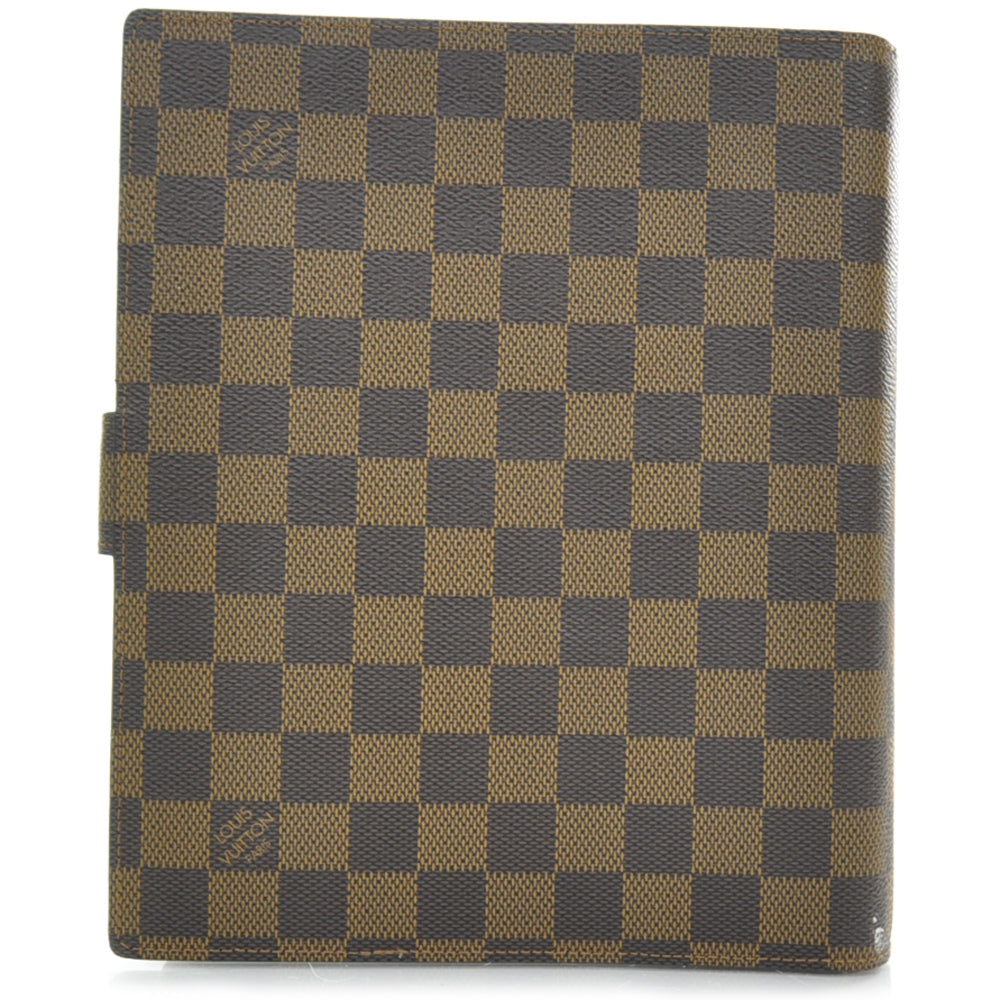 Damier Ebene Large Ring Agenda