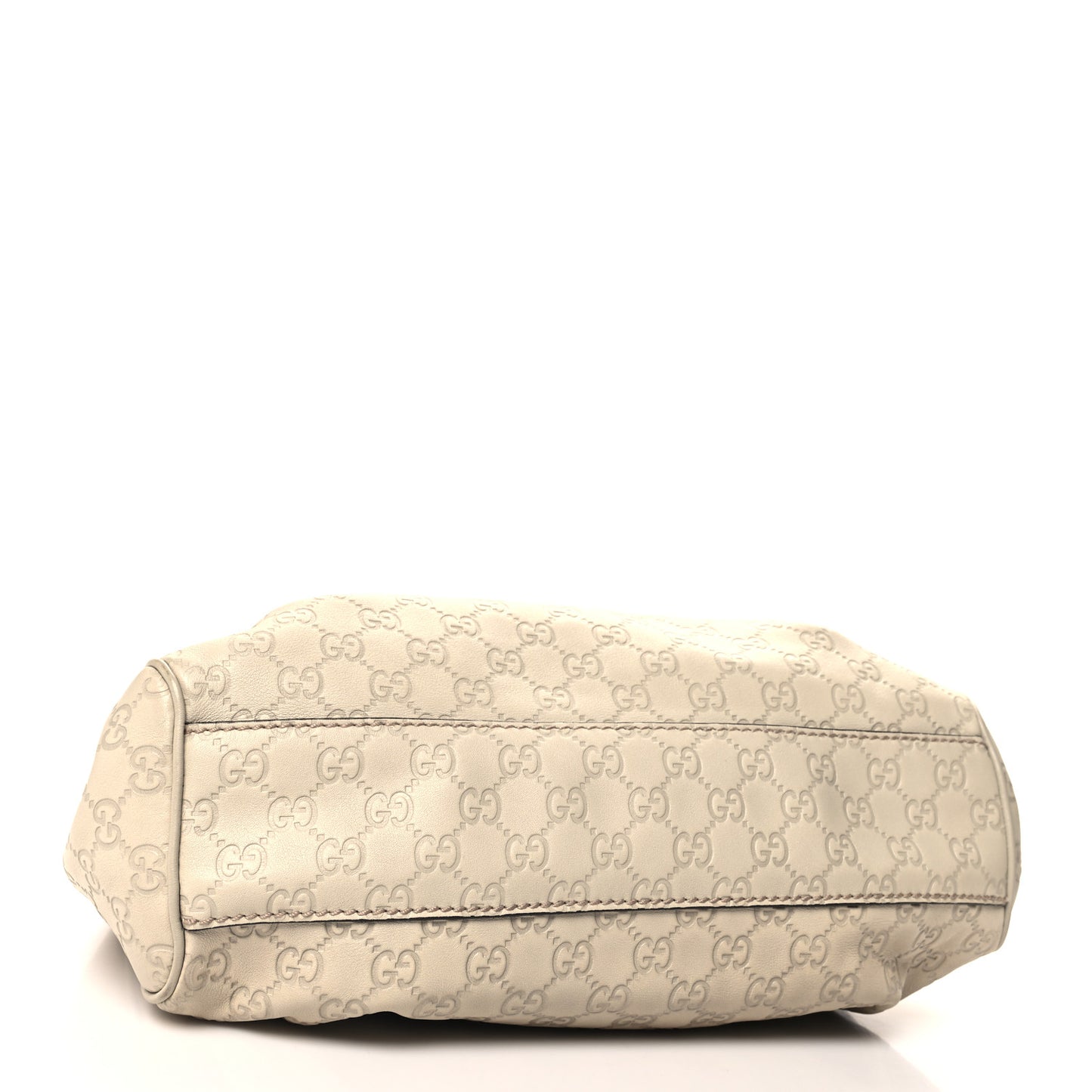 Guccissima Medium Sukey Tote Mystic White
